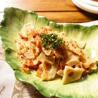 蓮根とベーコンのハニーマスタード炒め