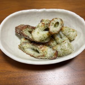 こむぎの作ってみた!投稿(5分でカリッ💛止まらない♪青のりチーズちくわ)