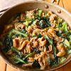 ワンパン10分!【豚こま肉と小松菜のスタミナ味噌炒め】