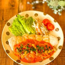 むね肉de【トマトクリームソースのチキンソテー♡】