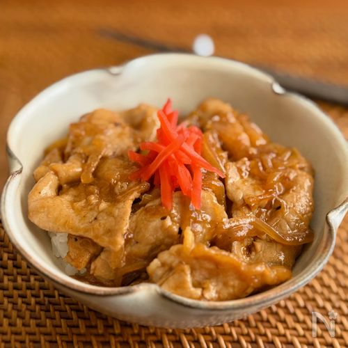 身体を元気に♪ごはんが進む【豚丼】