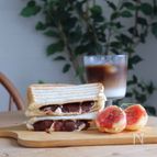 マスカルポーネチーズとチョコのとろ～りホットサンド
