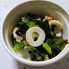 はるねこの作ってみた!投稿(ポン酢と白だしで《小松菜とわかめのおろし和え》)