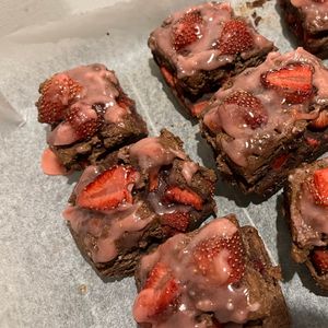 1265171の作ってみた!投稿(簡単！バターオイルなし「米粉で作るいちごチョコスコーン」)