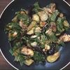 たれパンダの作ってみた!投稿(なすと鶏肉のマヨぽん紫蘇炒め)