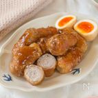 煮込まない！巻いて焼くだけでごちそう✨【フライパンで角煮風】