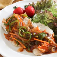 【思わず食べたくなる♡】白身魚の甘酢あんかけ