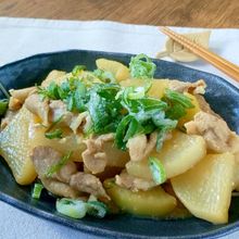 フライパンで簡単！【大根のみそ煮込み】