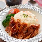 炊飯器でワンプレート！バーベキューチキンとバターピラフ