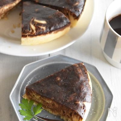 炊飯器で♪コーヒーマーブルケーキ