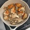 【鶏ももと舞茸の海苔塩バター焼き】ご飯もお酒もすすむ!の工程3