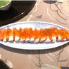 あられの作ってみた!投稿(もっちり塩豆腐とサーモンのポン酢ジュレサラダ)