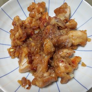 鶏皮坊主の作ってみた!投稿(【天才的に旨い！鶏肉のオニオンポン酢ソテー】玉ねぎソースが◎)