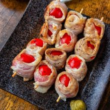 【おうち居酒屋の豚トマ巻き 】フライパンひとつ！激うま♡