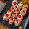 【おうち居酒屋の豚トマ巻き 】フライパンひとつ!激うま♡
