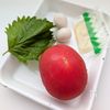 やみつき♡ガリたまトマトの下準備