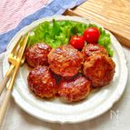 ママレードで爽やかな甘み♫BBQソースハンバーグ