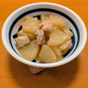 ゆきまる🐬🫧の作ってみた!投稿(味がしみしみ♪『鶏大根の甘辛照り煮』【作り置き＊お弁当】)