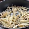 新じゃがいもの塩きんぴらの工程3
