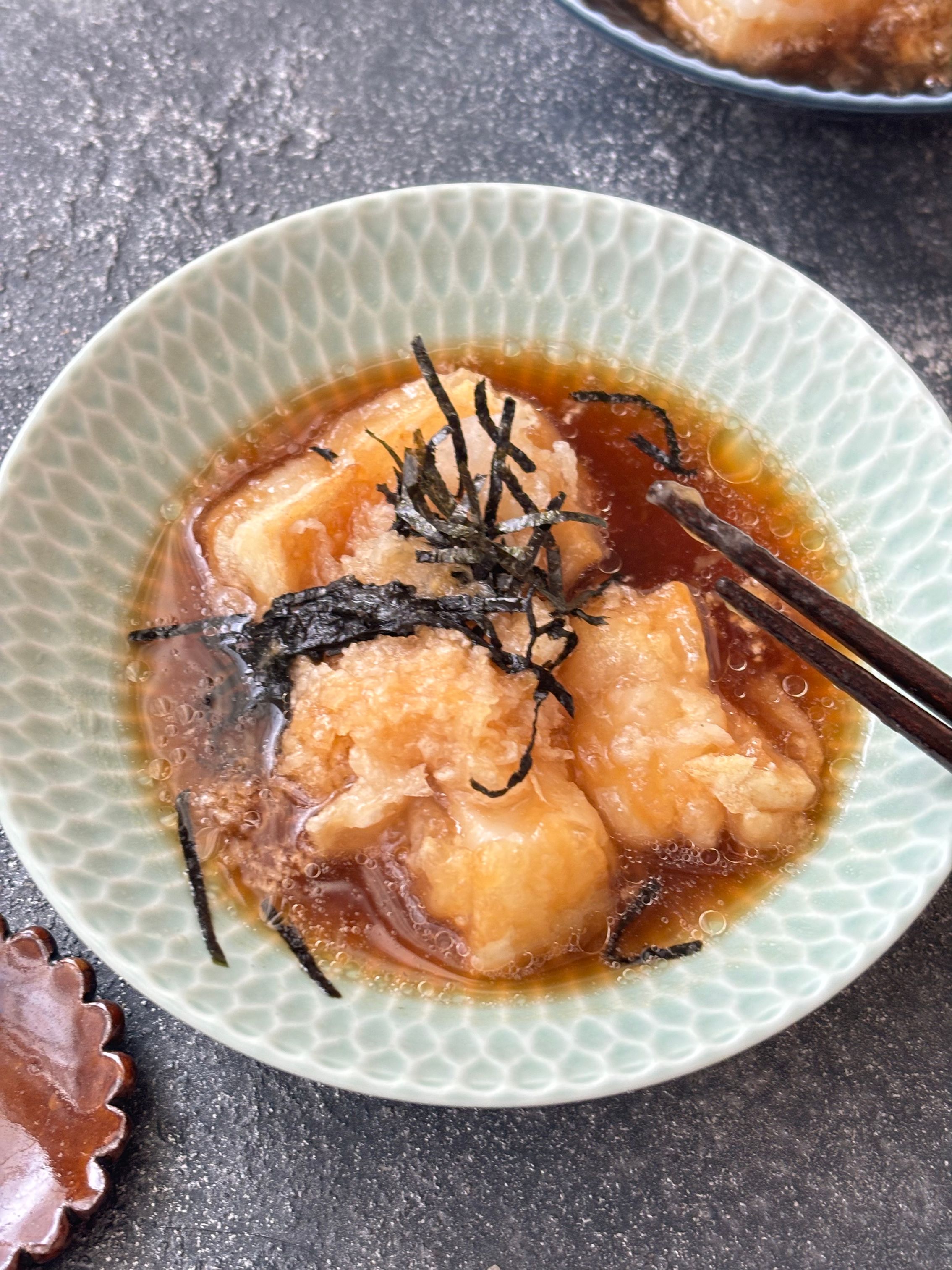 揚げ出しみぞれ餅【お正月で余った餅消費！】 | レシピサイトNadia