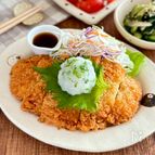 サクサク＆お肉やわらか♩大葉おろし塩麹とんかつ