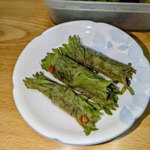 joe sanの作ってみた!投稿(ご飯のお供に最高！きゅうりの大葉巻き)