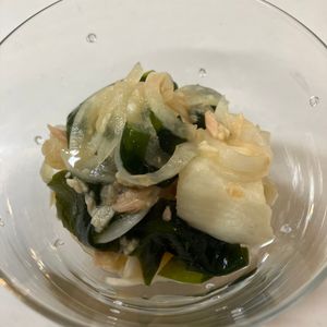 (・∀・)コロンの作ってみた!投稿(【長芋きゅうりわかめの旨ツナムル】)
