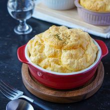 【家で手軽にカフェ気分☆スフレチーズドリア】