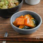 レンジで簡単♪かぼちゃの煮物風