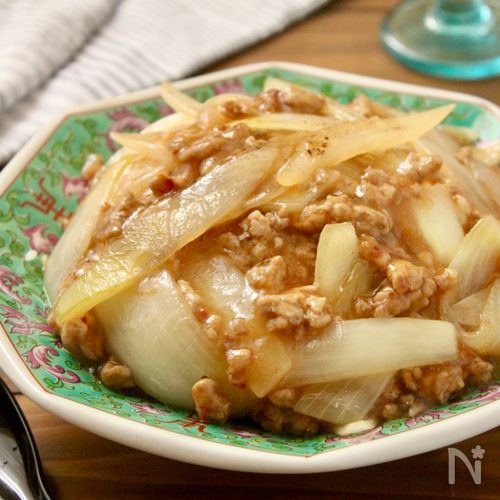 コスパ抜群！一品満足！玉ねぎあんかけごはん