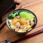 食べ応え満点「新じゃがチャーシュー釜飯」
