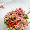 レンジで超簡単！コク旨ガパオライスの工程1