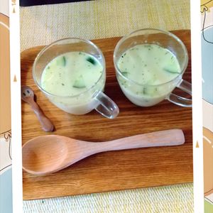 チョロリスの作ってみた!投稿(きゅうりの豆乳ポタージュ【塩麹が決め手♡】)
