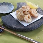 プチプチ食感がやみつき！海老のキヌア揚げ