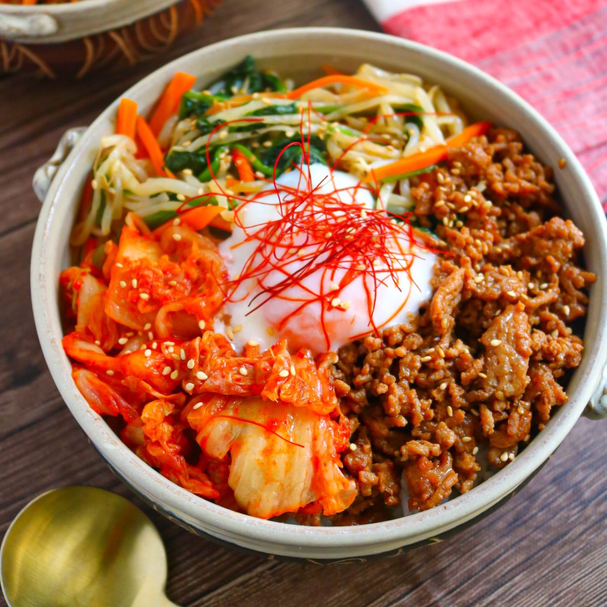 レンジで時短♪ビビンバ丼 | レシピサイトNadia