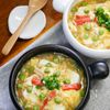 お豆腐ポン♪ふわふわ卵のカニ玉風あんかけの工程4