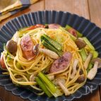 【子ども喜ぶ！うま塩和風パスタ】簡単ランチに♡︎