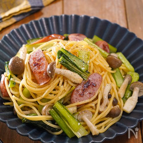 【子ども喜ぶ!うま塩和風パスタ】簡単ランチに♡︎