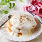 ナッツクリームのハワイアンパンケーキ