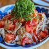 トマトだれがバリ旨《もやし豚しゃぶサラダ》