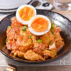 旨辛キムチのチーズポテサラ│レンジで簡単！混ぜるだけ