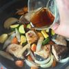 ご飯が進む！ブリとゴロゴロ野菜の黒酢炒めの工程5