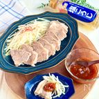 ほろほろ塩豚ともやしの甘辛コチュジャンだれ【ごはんに合う♪】