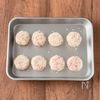 丸めて焼くだけ◎ふわふわ♪【はんぺんとかにかまのえびカツ風】の工程2