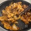 【ポークチャップ丼】やわやわお肉に濃厚ソースの工程5