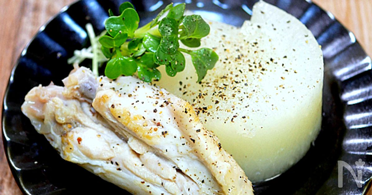 手羽先と大根の中華風コトコト煮