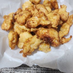 とももの作ってみた!投稿(カリッ♡ふわっ《だし明太♡とり天》)