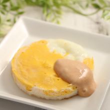 バーガー用目玉焼き　型作りから