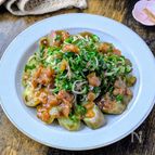【なすの冷製カルパッチョ】梅肉でさっぱり♡ 夏バテ防止にも!