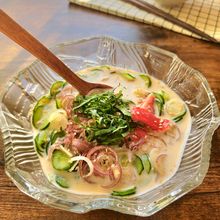 さば水煮缶で簡単！豆乳冷や汁